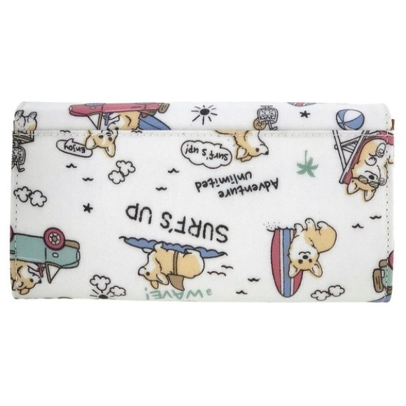 Waterproof Corgi Multifunctional Trifold Wallet - Picture 3 of 15